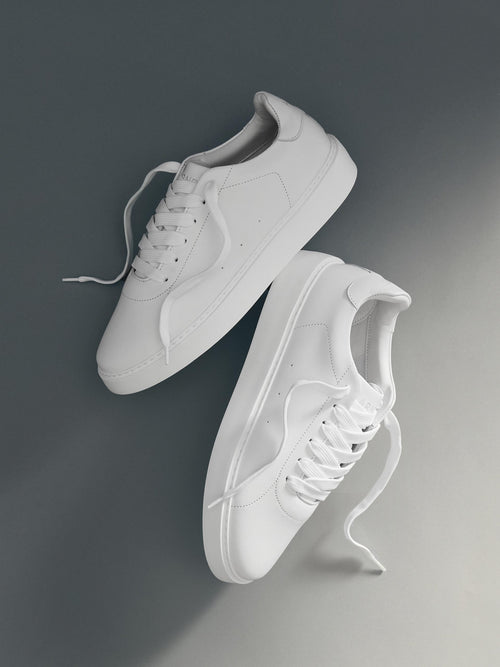 Everyday Leather Trainer in White