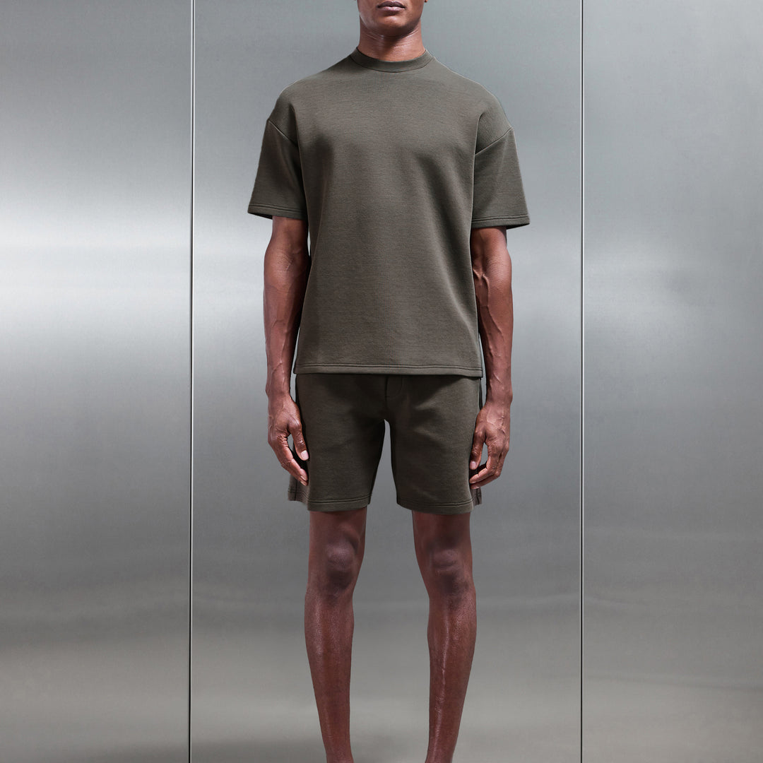Everyday Luxe Relaxed Short in Brown