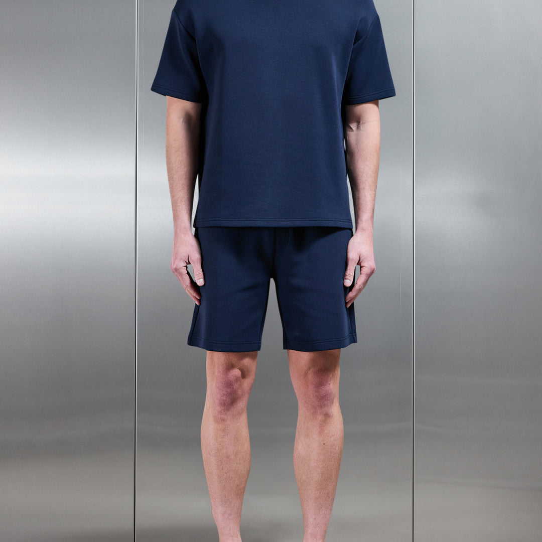 Everyday Luxe Relaxed Short in Navy