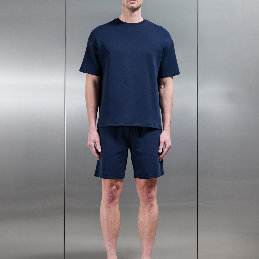 Everyday Luxe Relaxed Short in Navy