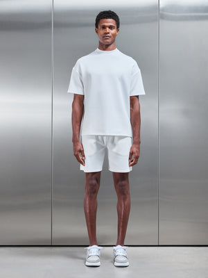 Everyday Luxe Relaxed Short in Off White