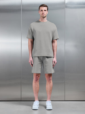 Everyday Luxe Relaxed Short in Stone