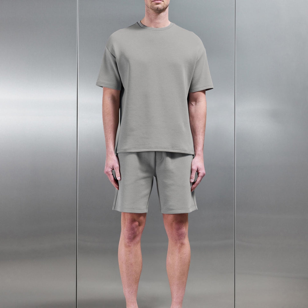 Everyday Luxe Relaxed Short in Stone