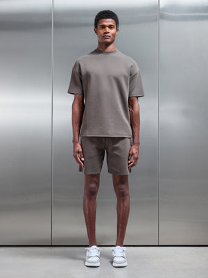 Everyday Luxe Relaxed T-Shirt in Brown