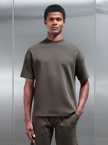 Everyday Luxe Relaxed T-Shirt in Brown
