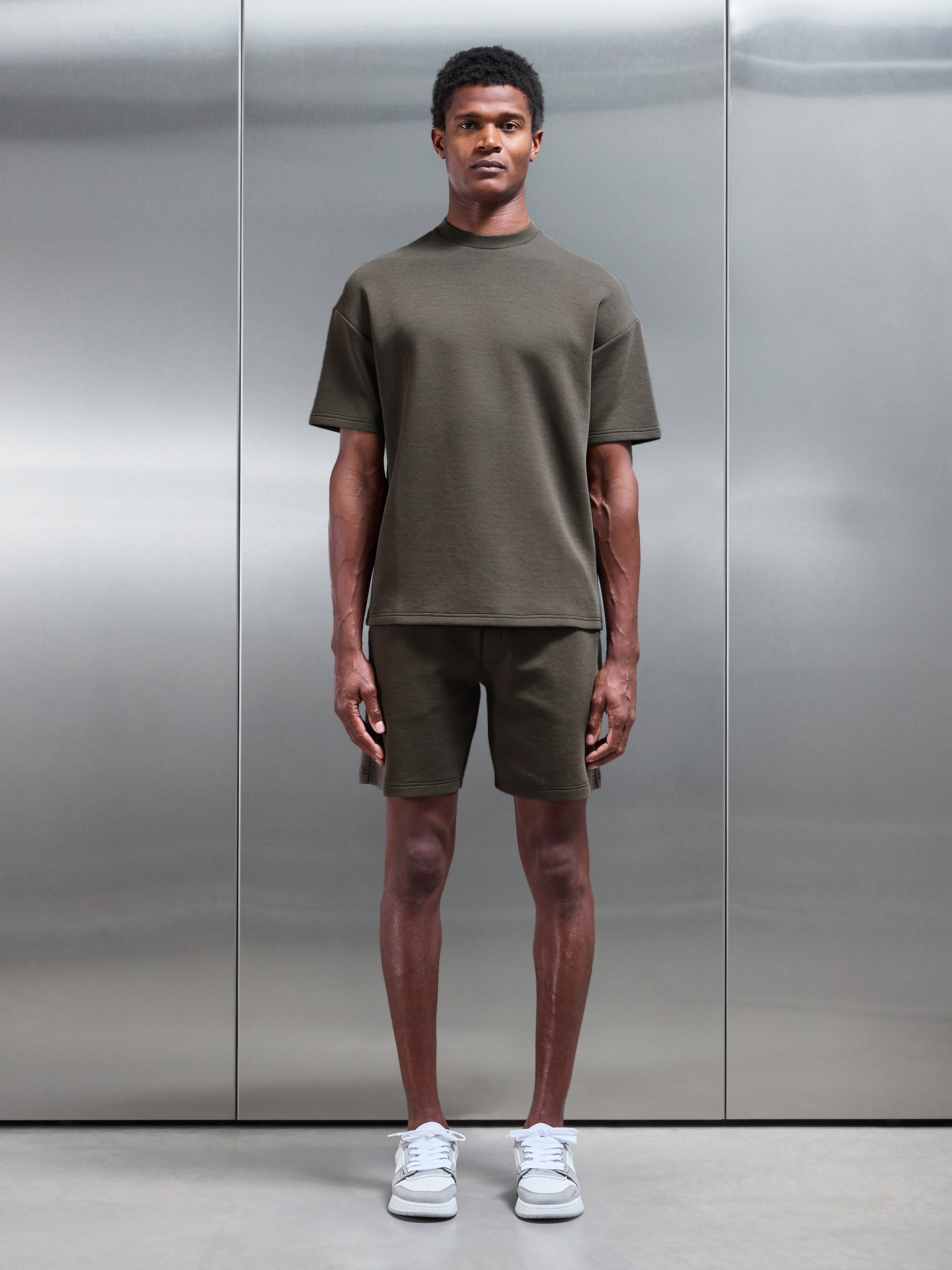 Everyday Luxe Relaxed T-Shirt in Brown