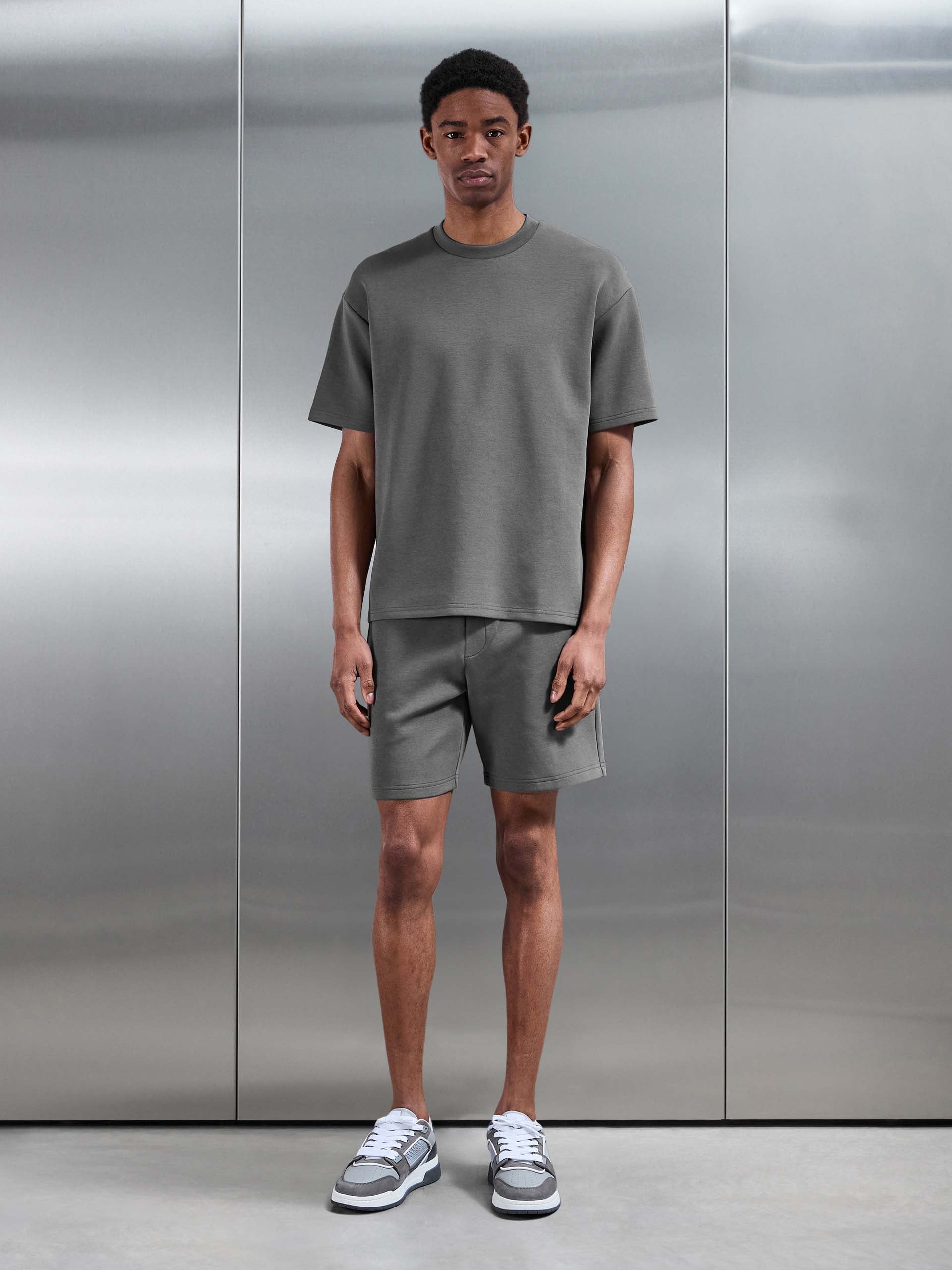 Everyday Luxe Relaxed T-Shirt in Grey