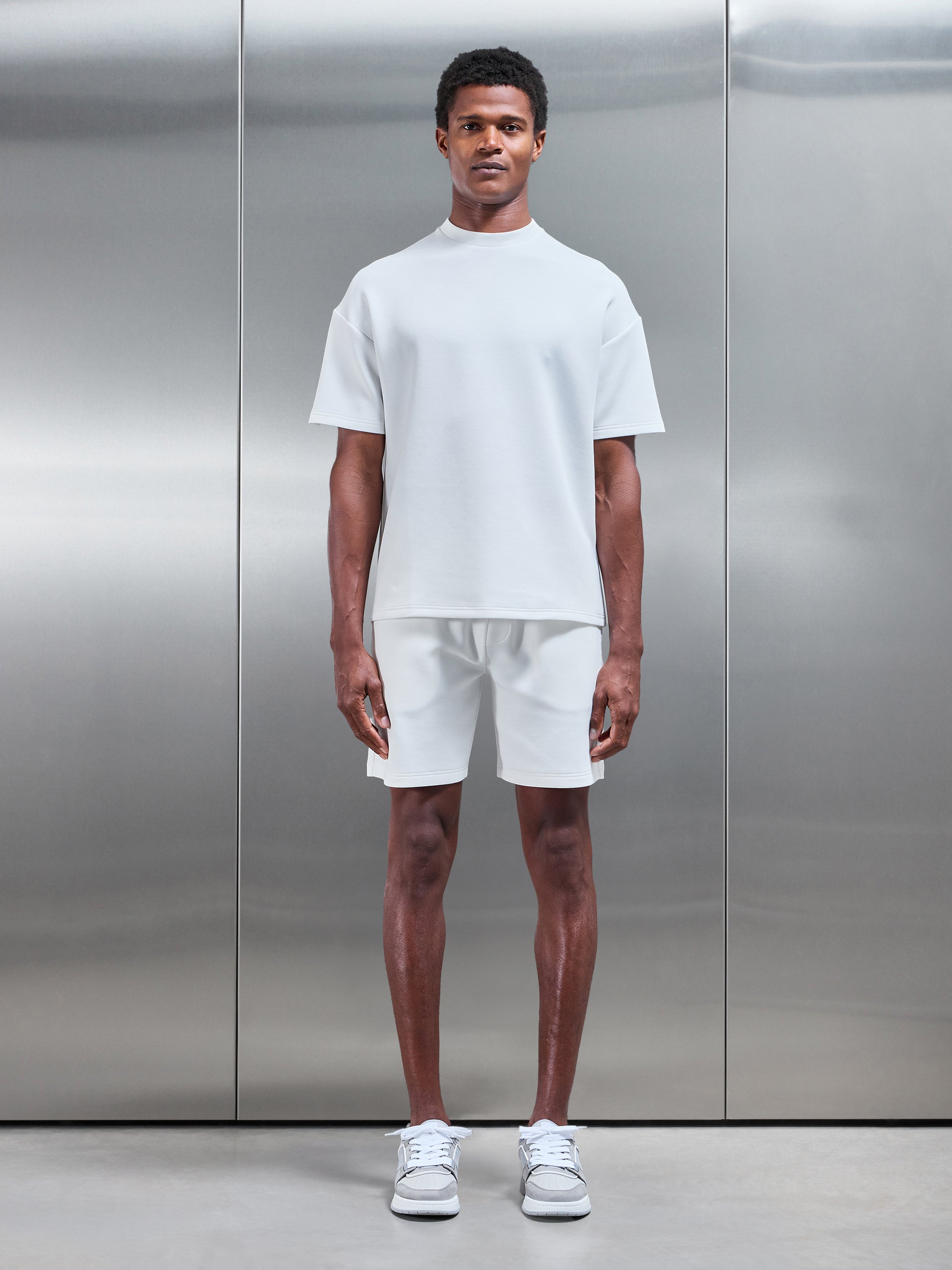 Everyday Luxe Relaxed T-Shirt in Off White