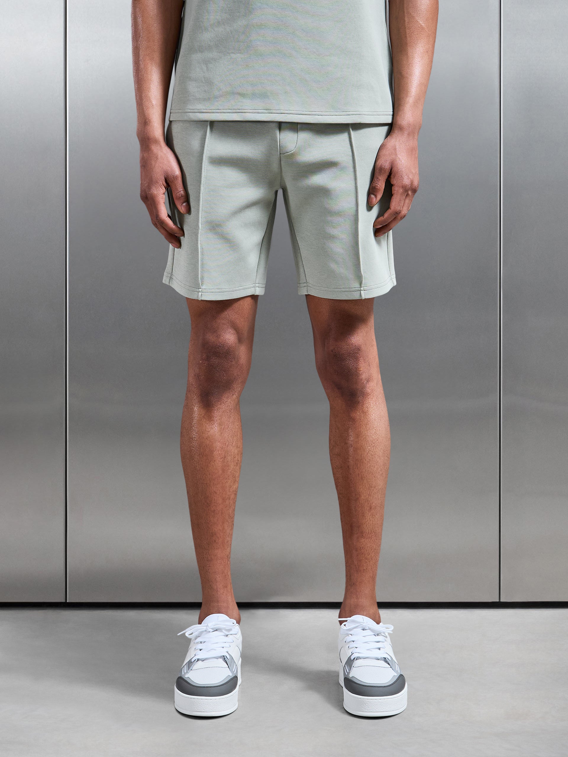 Everyday Luxe Short in Light Sage