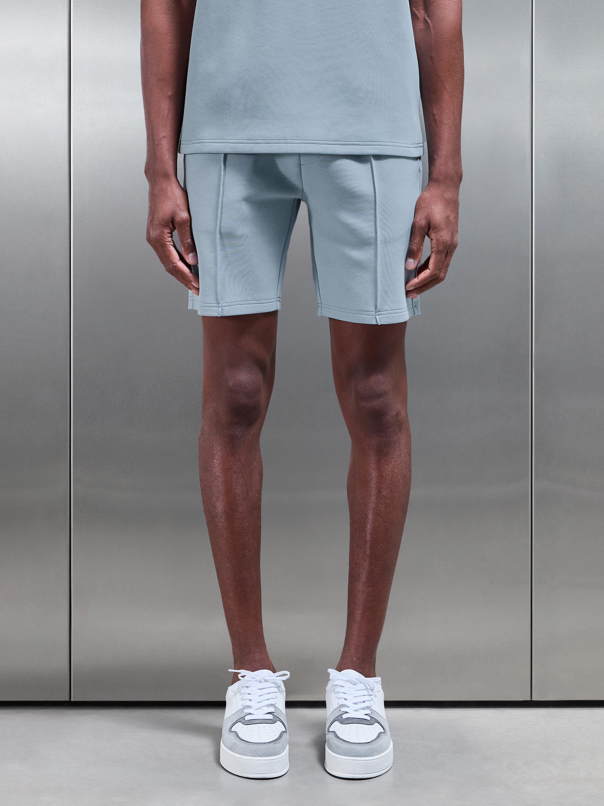 Everyday Luxe Short in Soft Blue