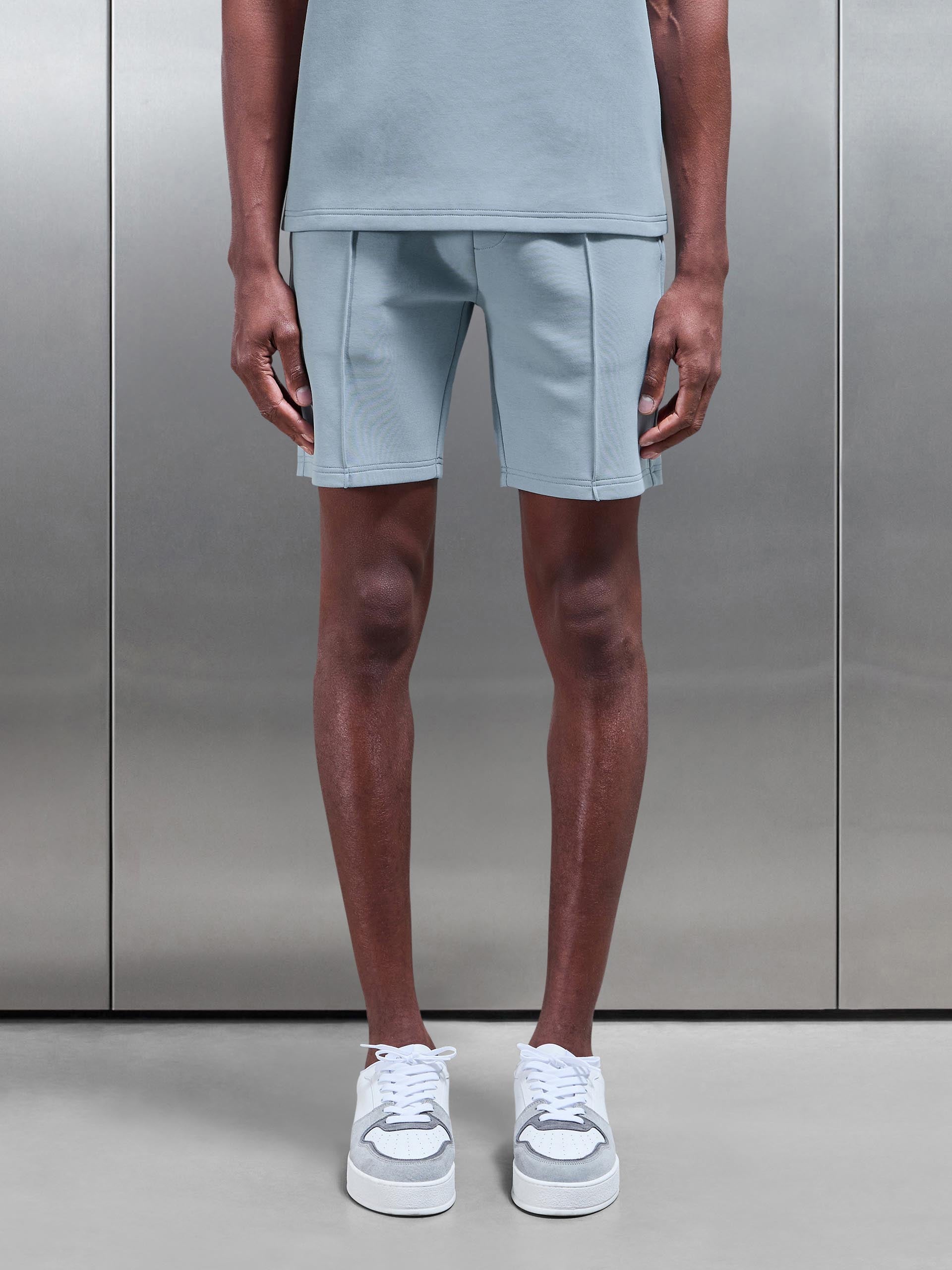Everyday Luxe Short in Soft Blue