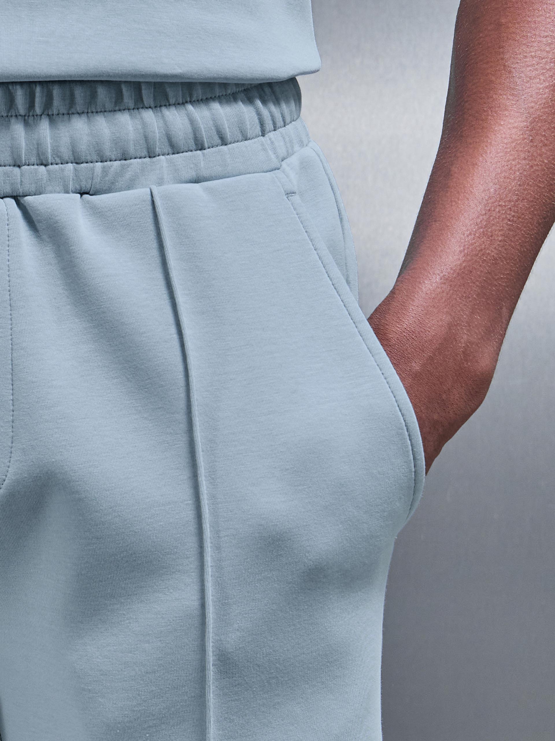 Everyday Luxe Short in Soft Blue