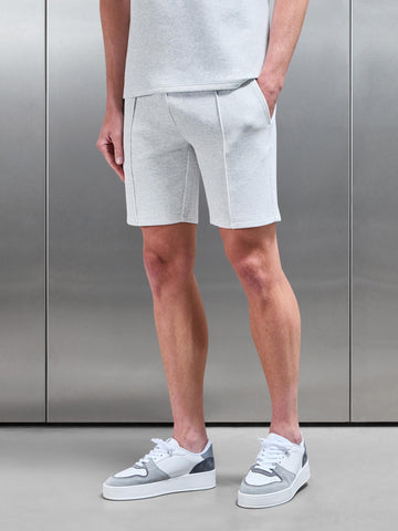 Everyday Luxe Short in White Marl