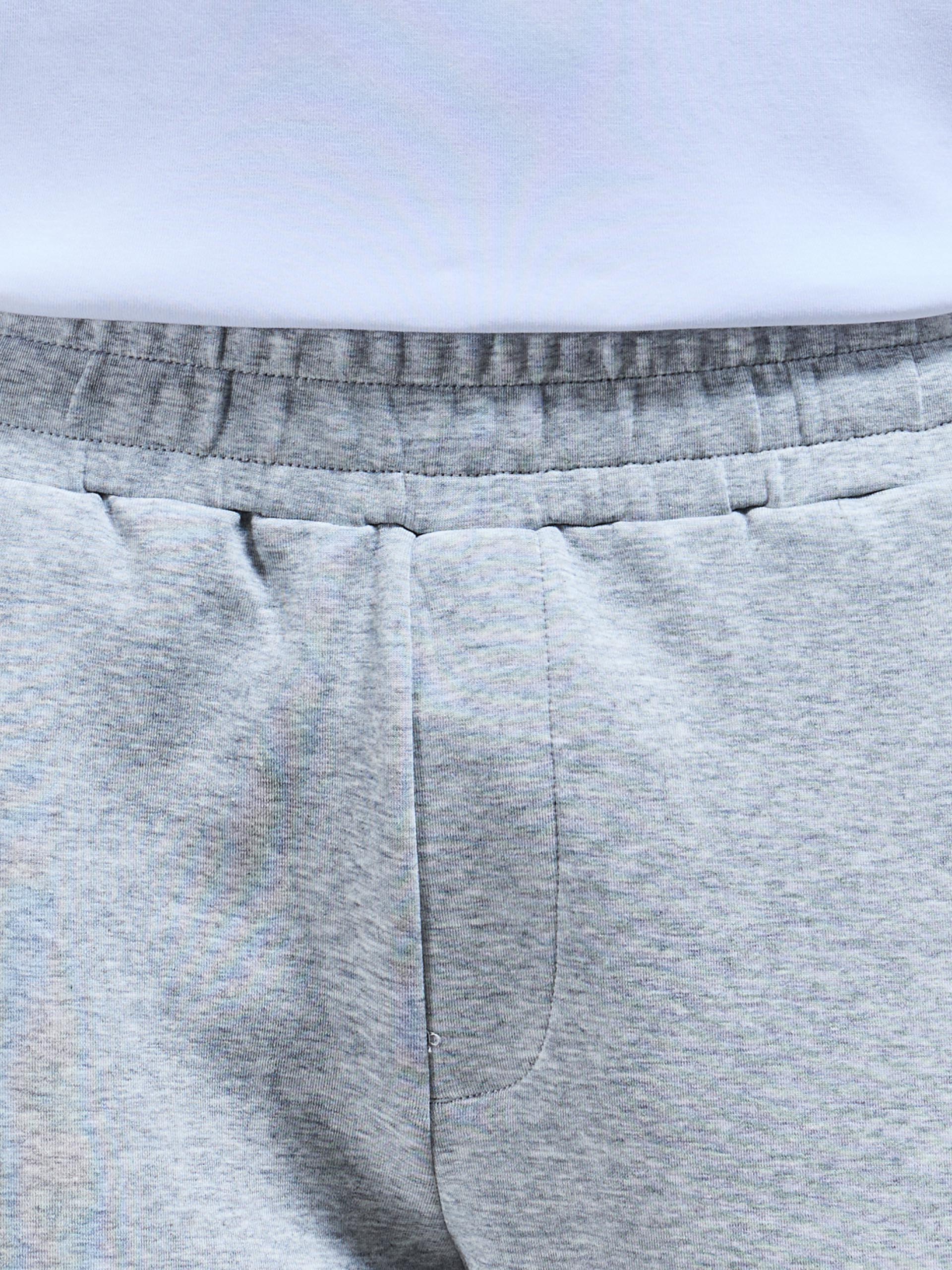 Everyday Luxe Straight Leg Jogger in Marl Grey