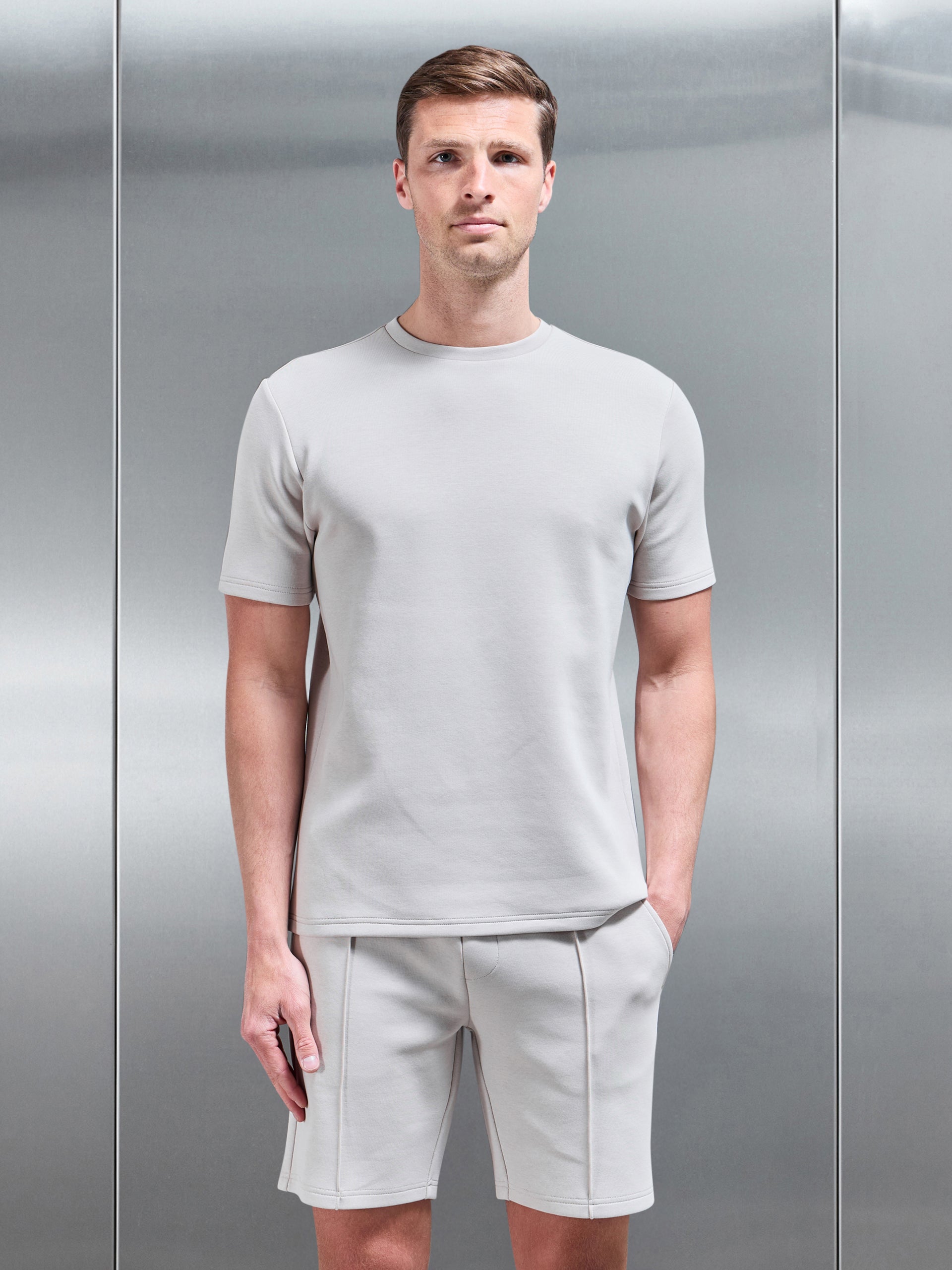 Everyday Luxe T-Shirt in Beige