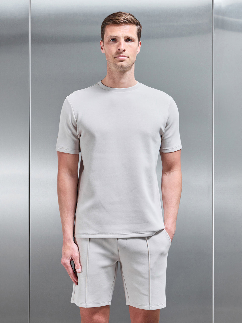 Everyday Luxe T-Shirt in Beige