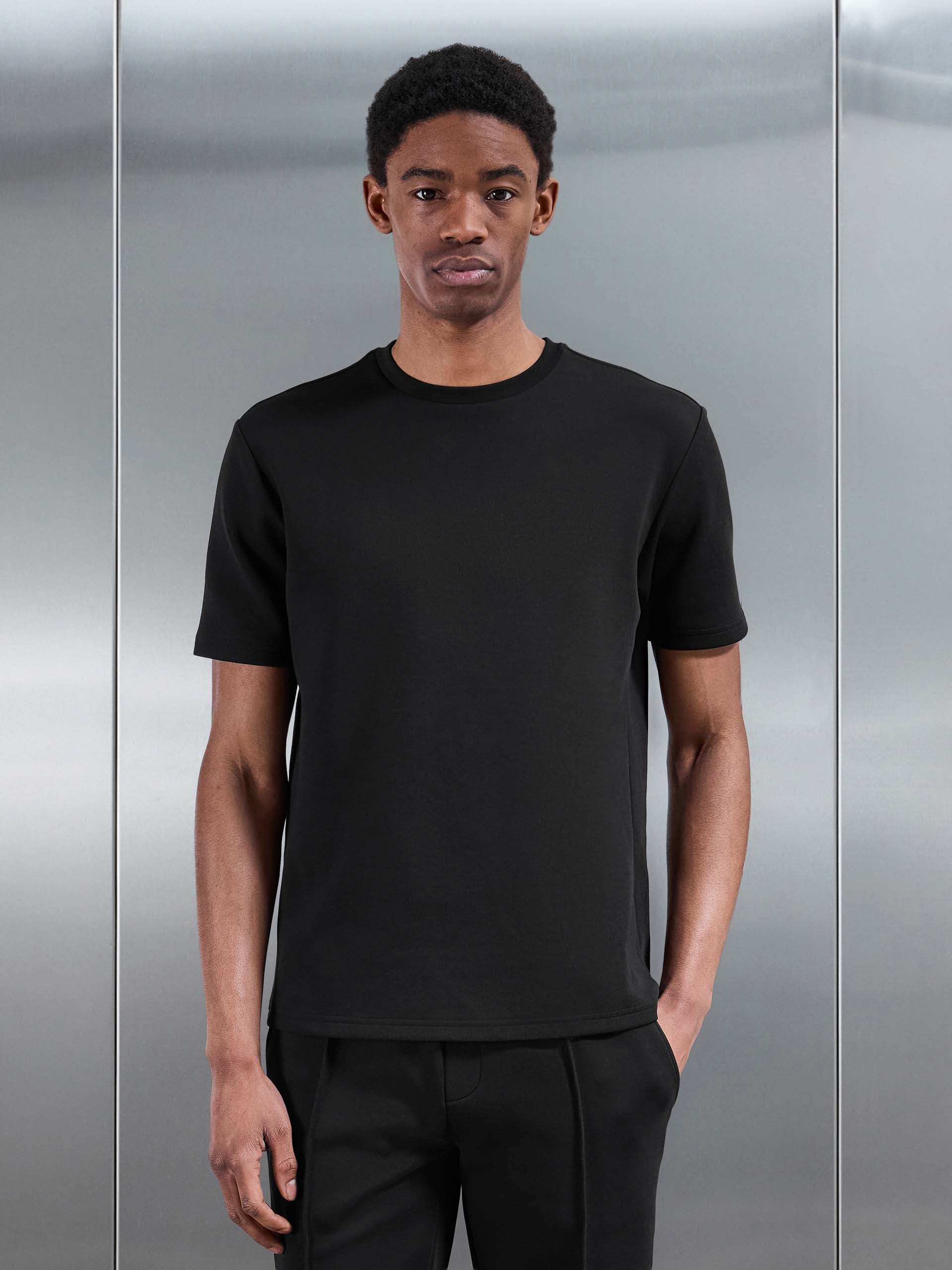 Everyday Luxe T-Shirt in Black