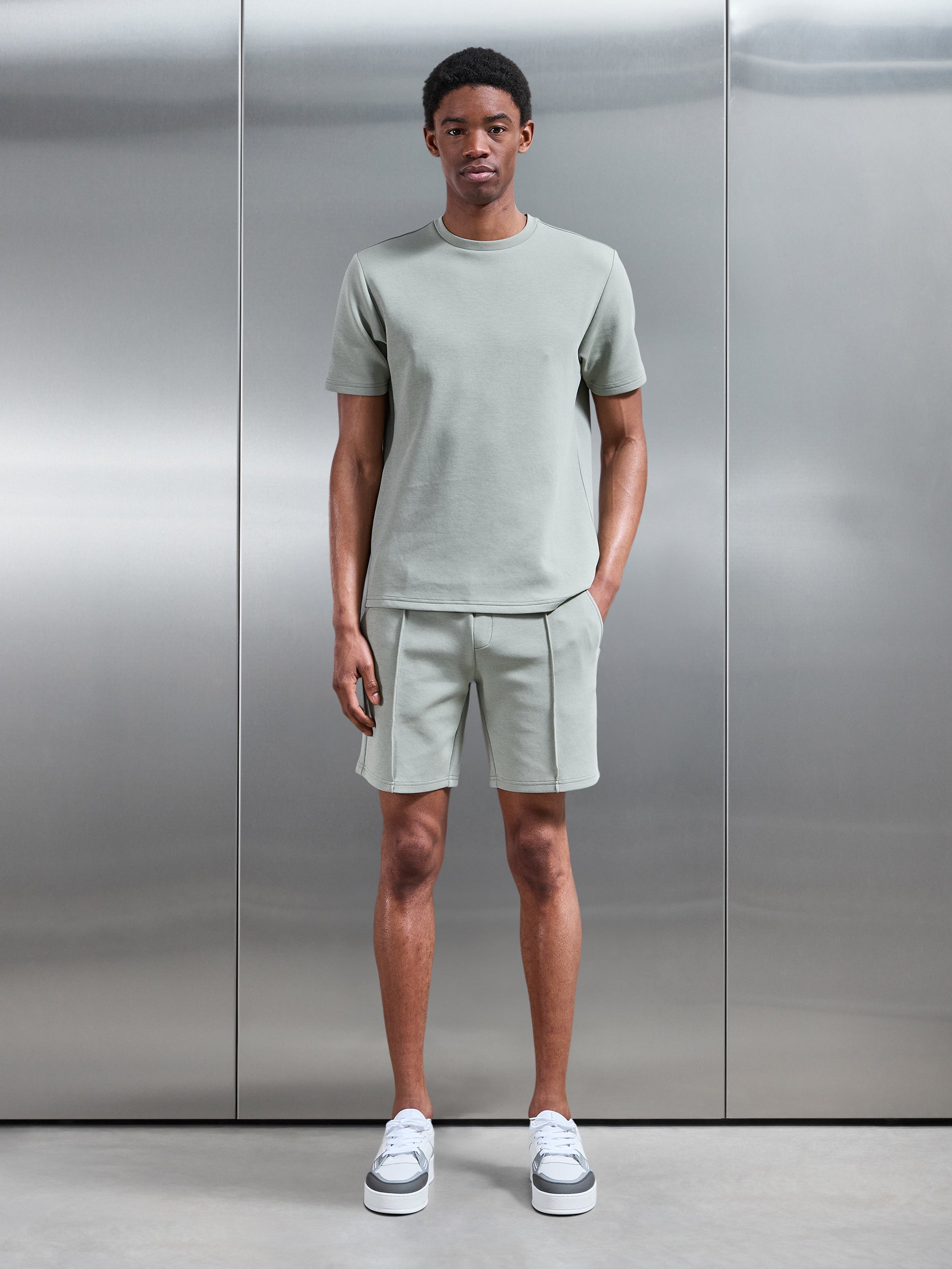Everyday Luxe T-Shirt in Light Sage