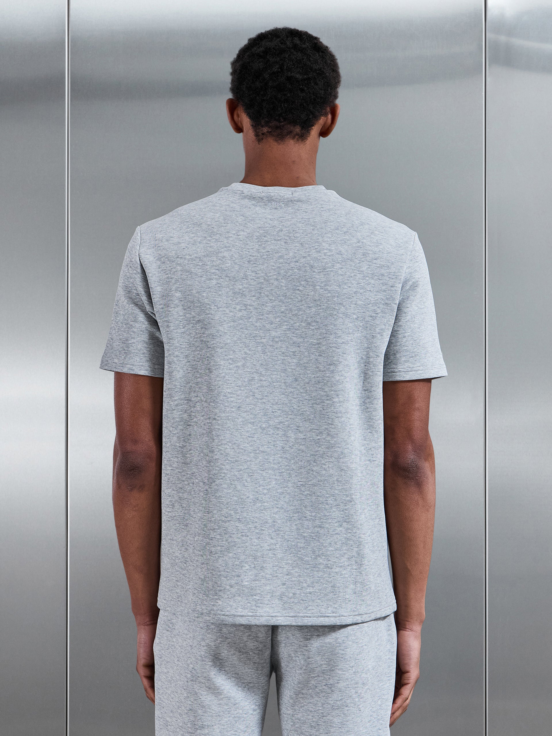 Everyday Luxe T-Shirt in Marl Grey