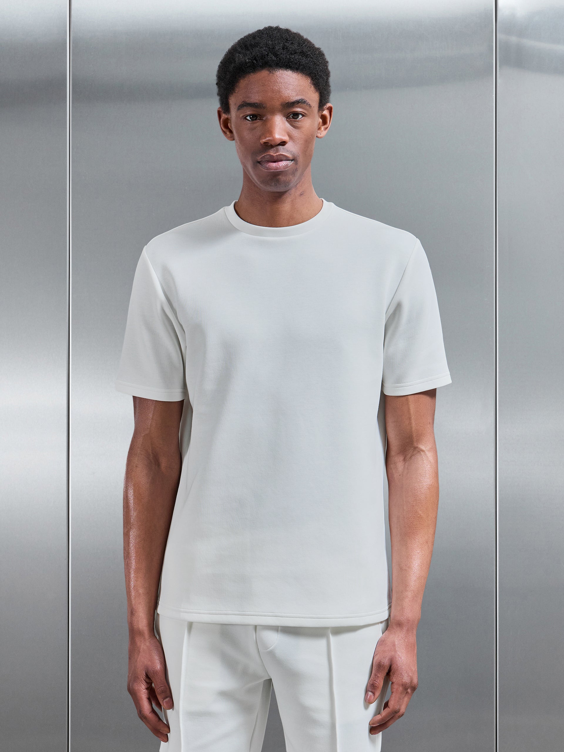 Everyday Luxe T-Shirt in Off White