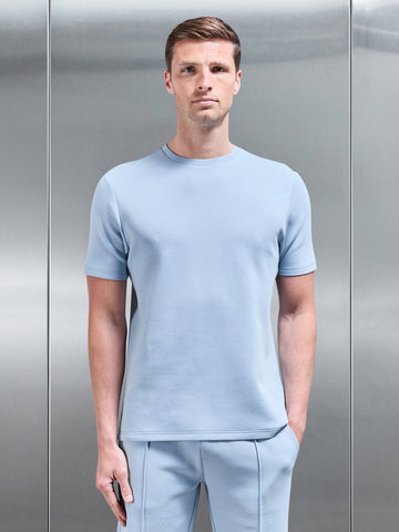 Everyday Luxe T-Shirt in Soft Blue