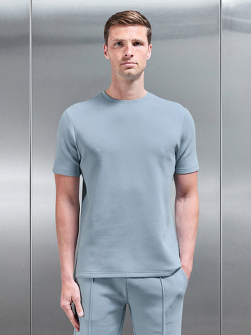 Everyday Luxe T-Shirt in Soft Blue