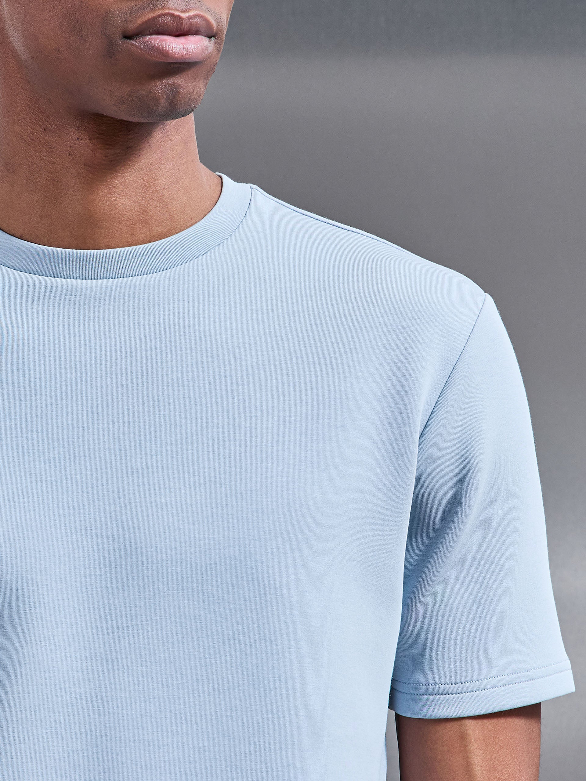 Everyday Luxe T-Shirt in Soft Blue