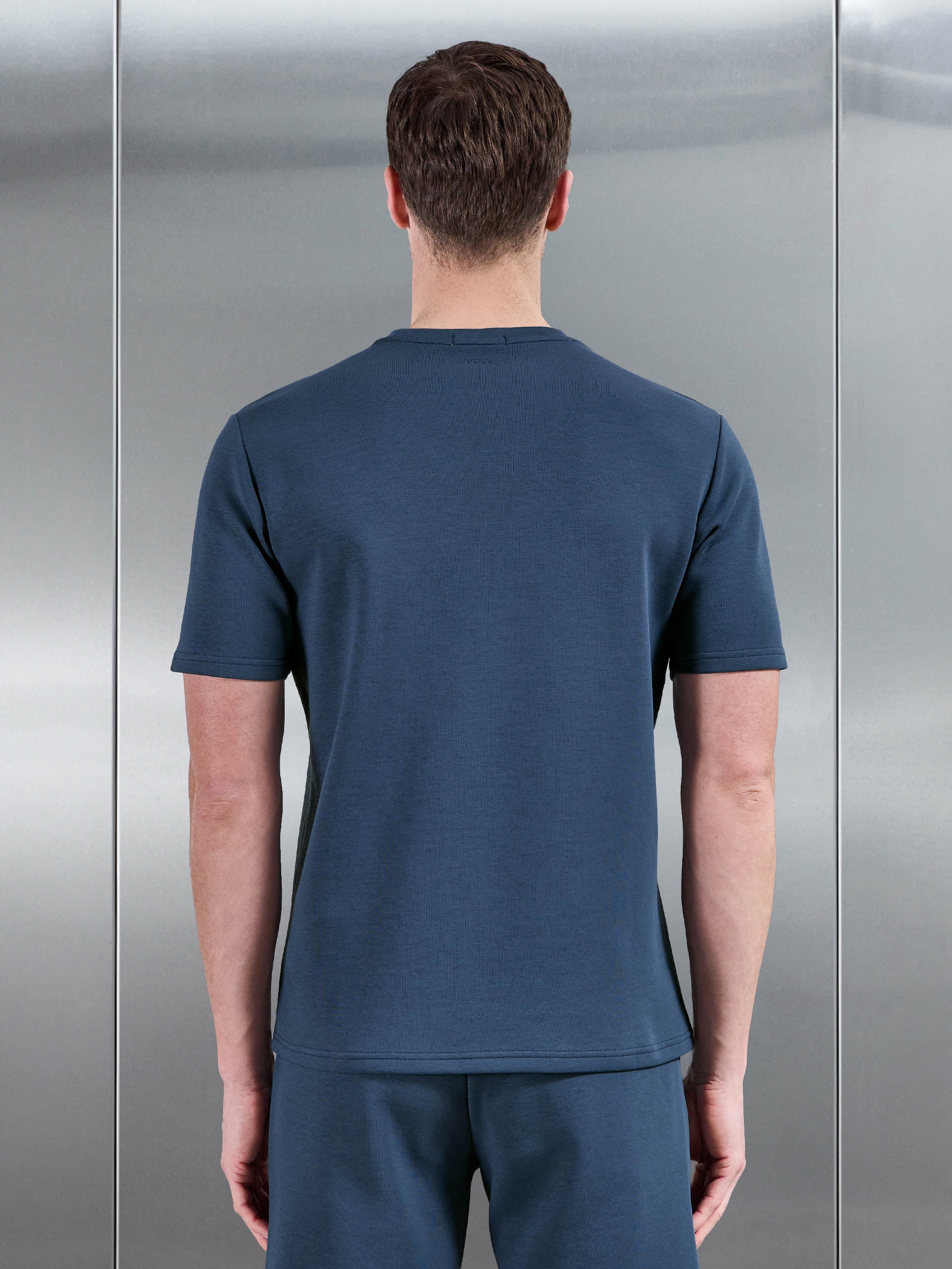 Everyday Luxe T-Shirt in Steel Blue