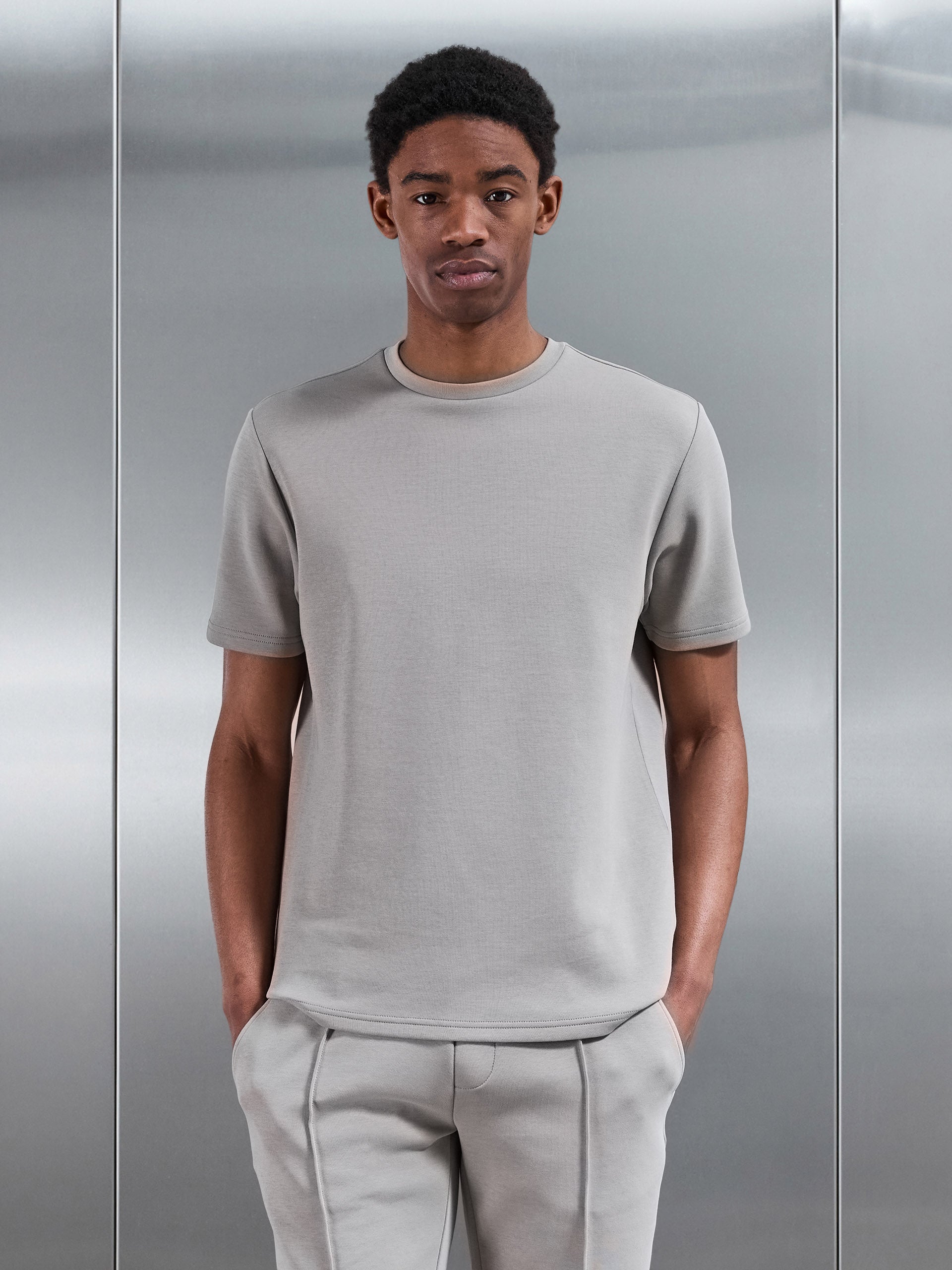 Everyday Luxe T-Shirt in Stone