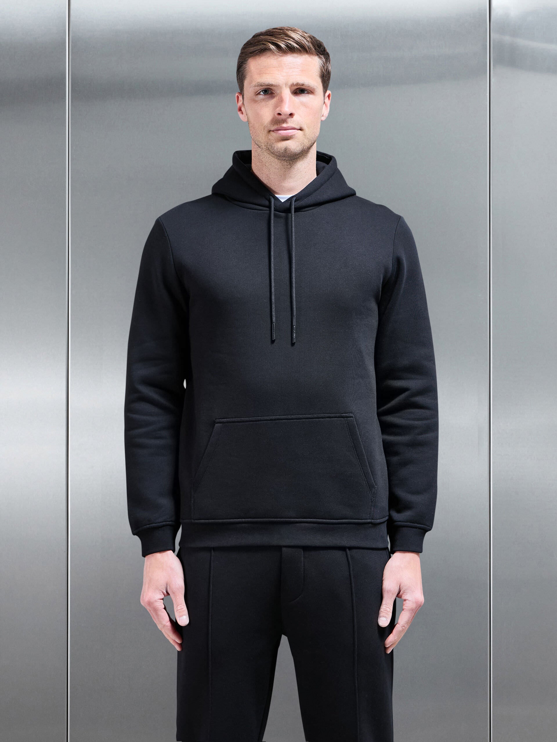Essential Hoodie in Black
