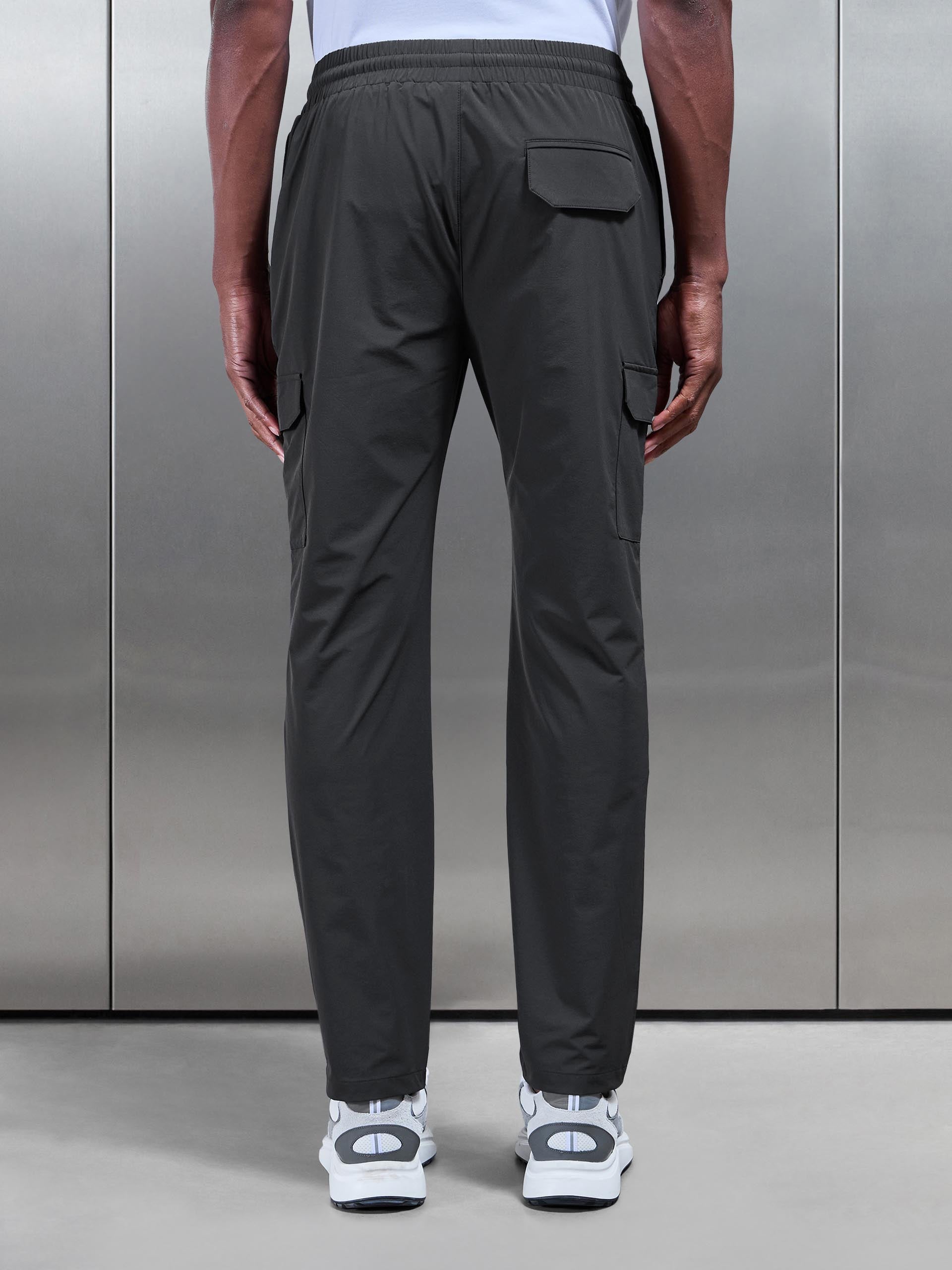 Flat Pocket Cargo Pant in Grey