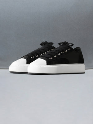 Homerun Suede And Leather in Black