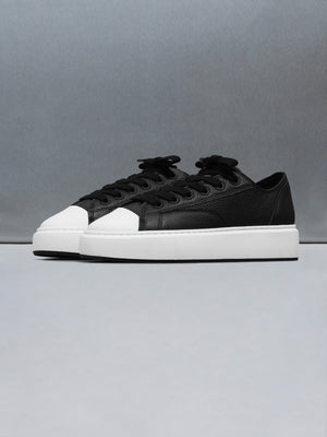 Homerun Tumbled Leather in Black