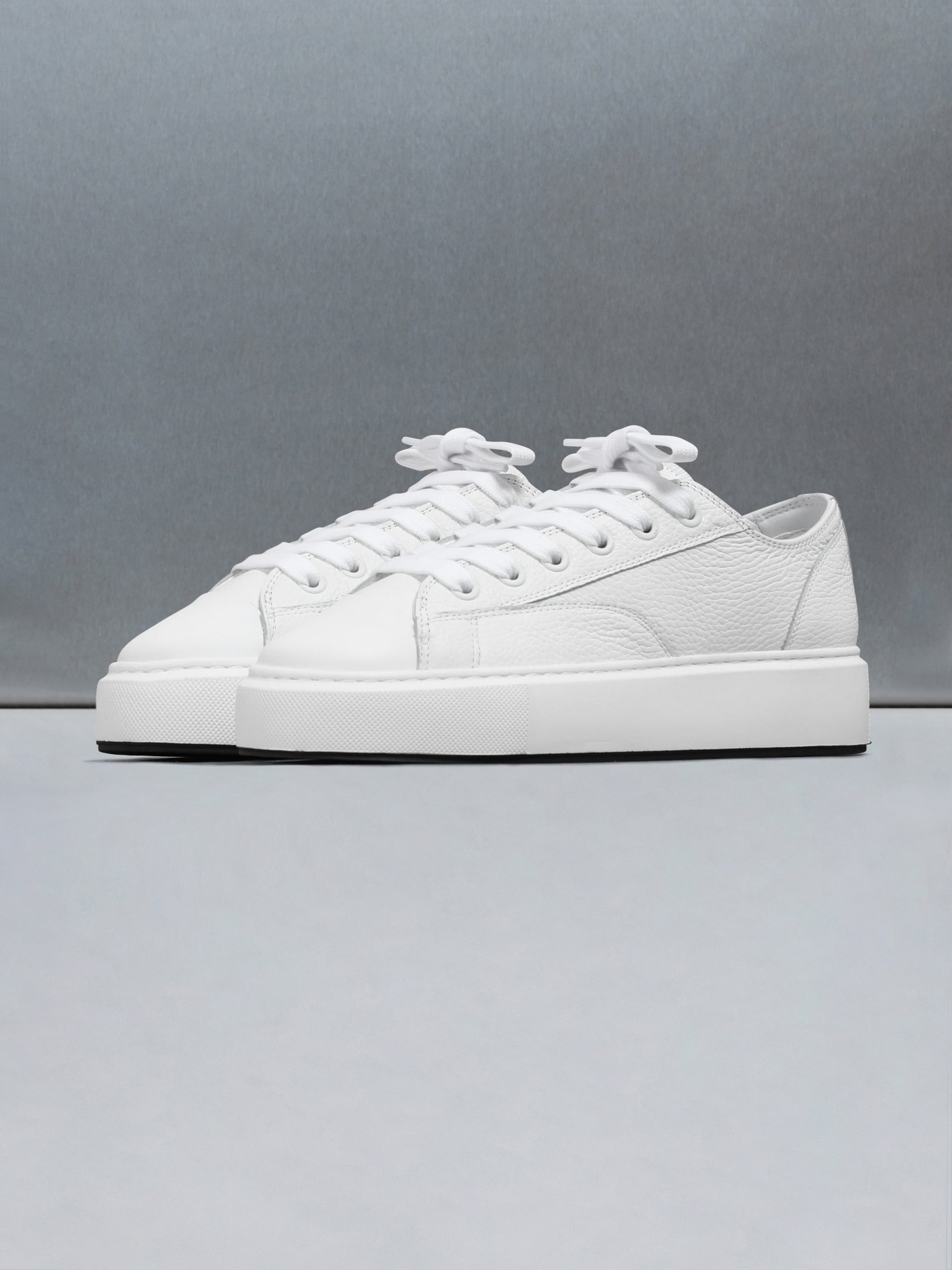 Homerun Tumbled Leather in White