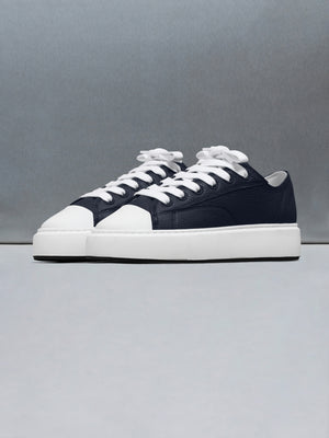 Homerun Tumbled Leather in Navy