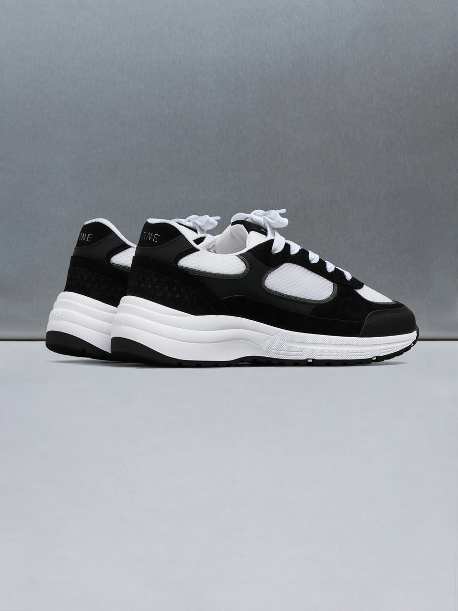 Apollo Runner in White Black