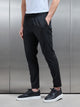 Formal Stretch Drawstring Trouser in Black