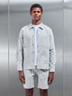 Garment Dye Overshirt in Stone
