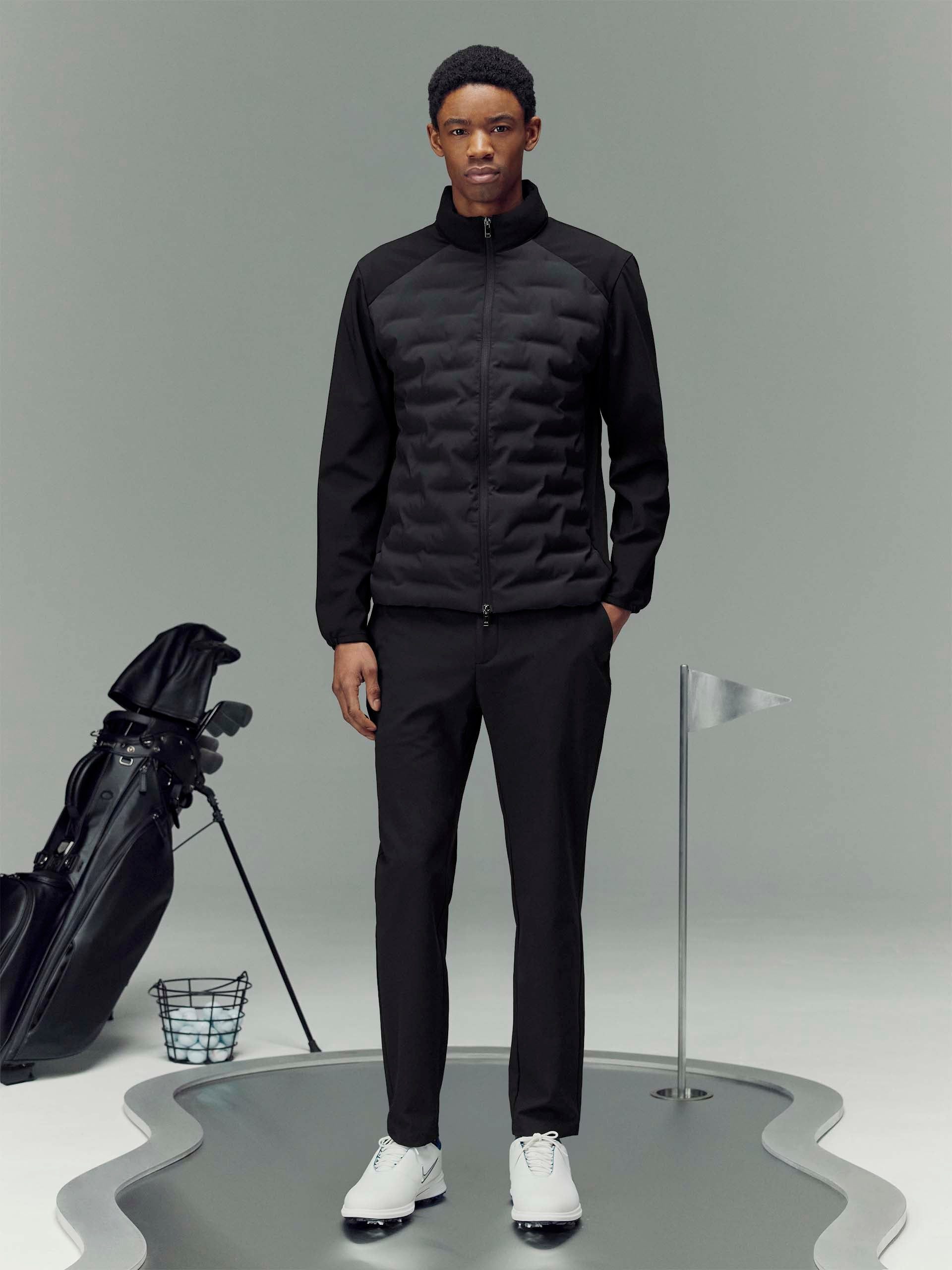 Golf Hybrid Jacket in Black