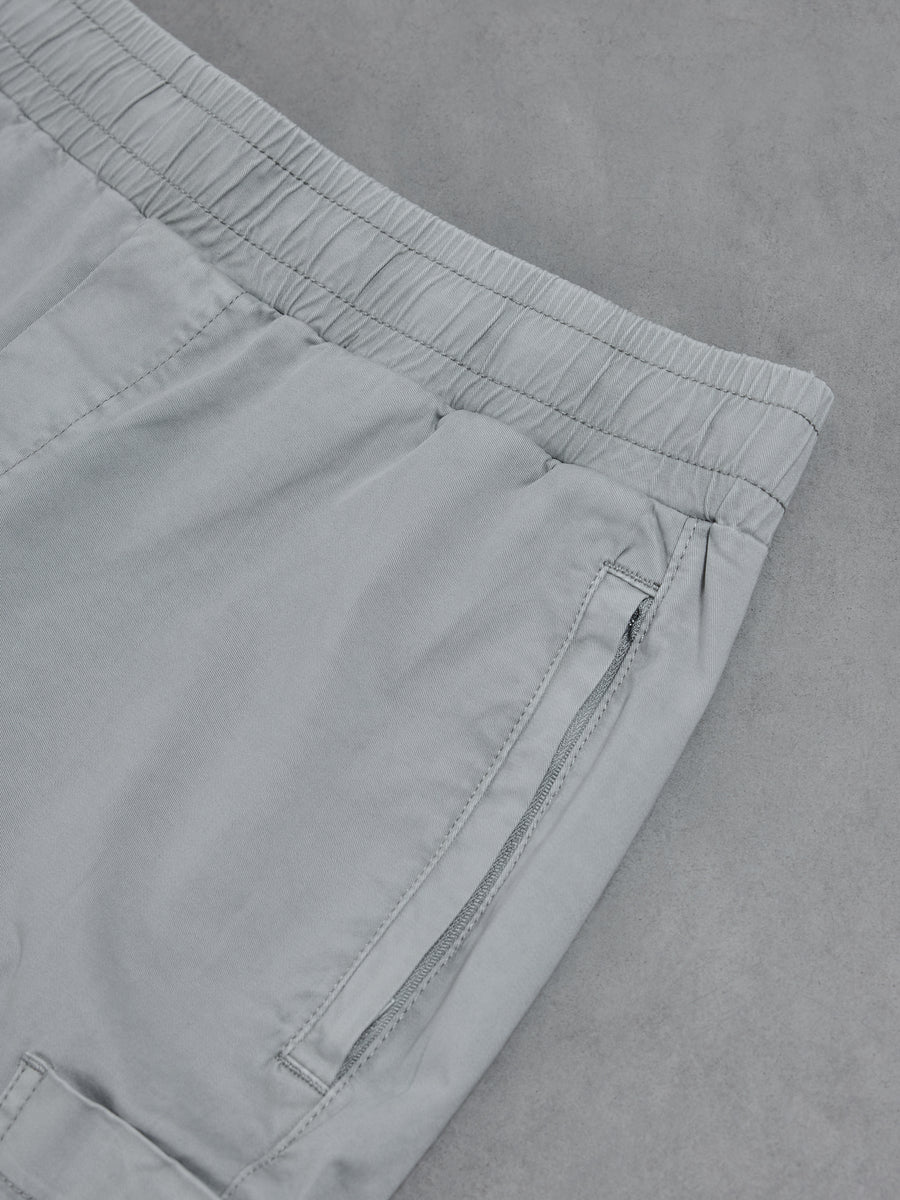 Garment Dye Cargo Short in Stone