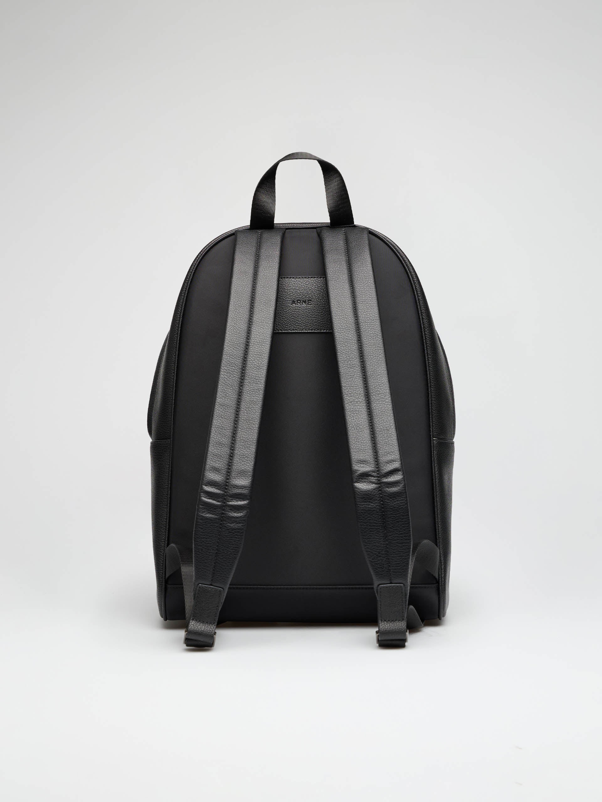 Genuine Leather Backpack in Black