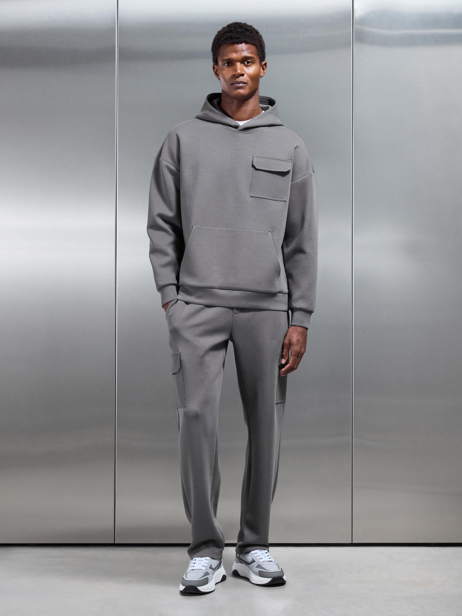 Hybrid Cargo Jogger in Charcoal
