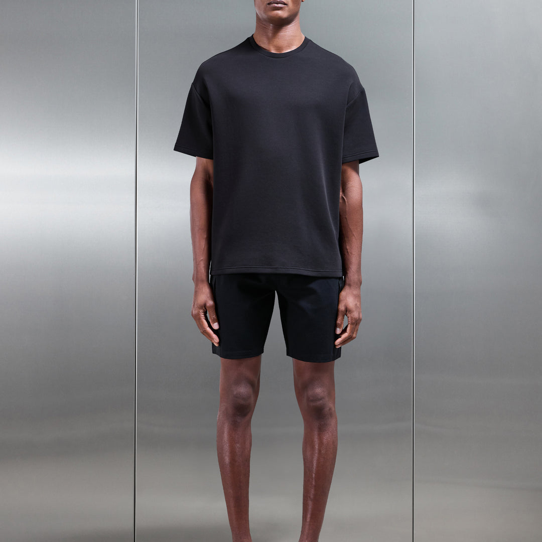 Hybrid Cargo Short in Black