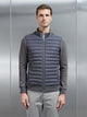 Hybrid Quilted Jacket in Grey