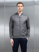 Hybrid Bomber Jacket in Grey