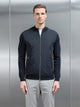Hybrid Knitted Jacket in Black