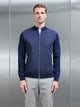 Hybrid Knitted Jacket in Navy