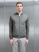 Hybrid Knitted Jacket in Olive