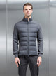 Hybrid Technical Puffer Jacket in Grey