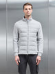 Hybrid Technical Puffer Jacket in Mid Grey